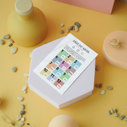 Défi monopoly version simplifiée - Format A6 - Enveloppe budget