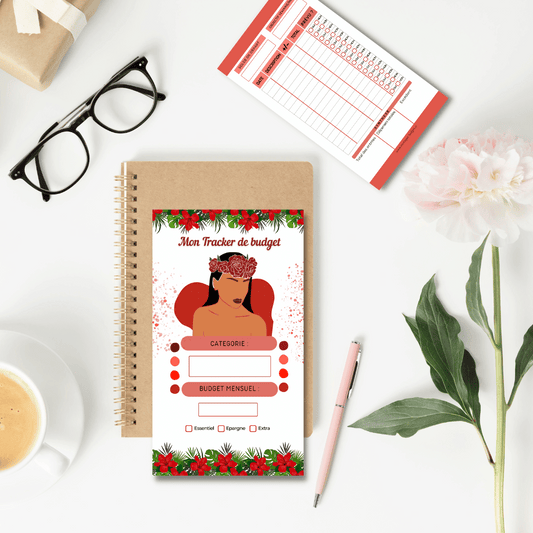 Tracker budget 2 en 1 - Féminité (plastifié et perforé)